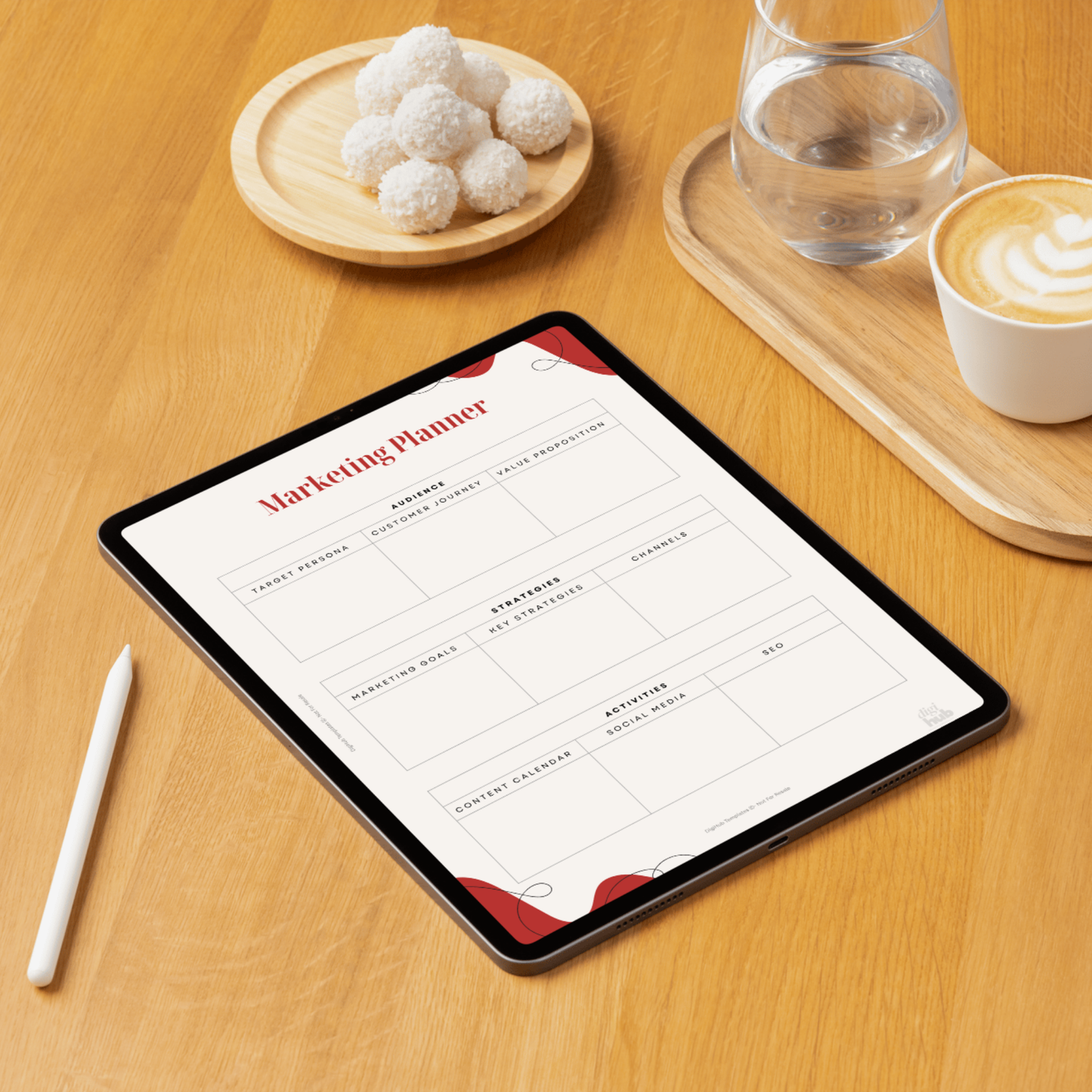 Manage Your Project Marketing | 7 Fillable & Printable Business Planners