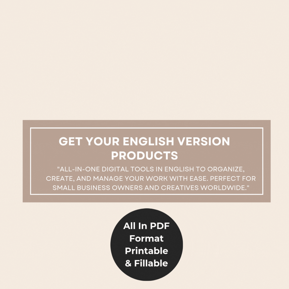 Shop English