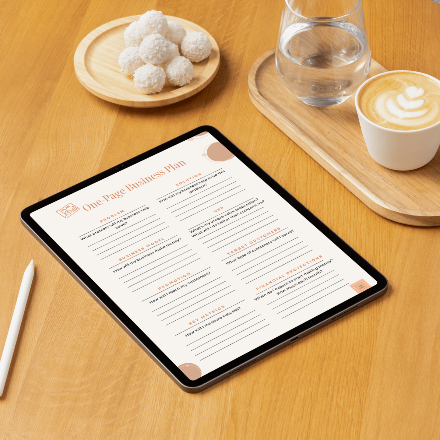 Free "Small Business Plan" Page | Free Download Printable PDF