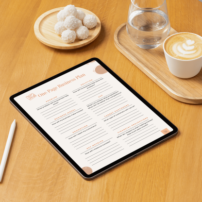 Free "Small Business Plan" Page | Free Download Printable PDF